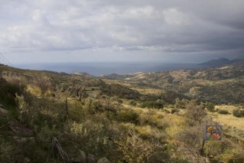 Sakturia Kreta, Baugrundstück in der Nähe von Sakaturia Südküste 9.800m² mit unverbaubarem Meerblick Grundstück kaufen